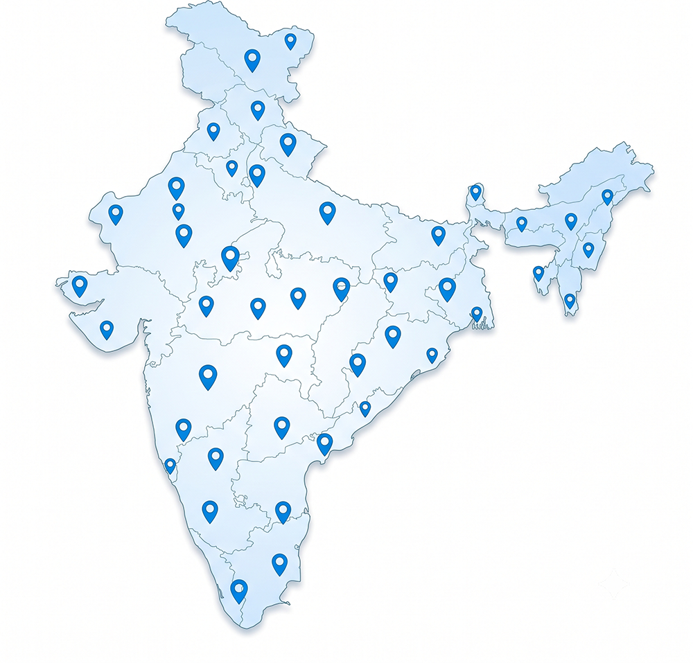 Pan India Network Map